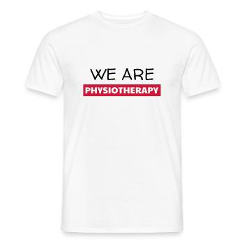 Physiotherapy Physio Krankengymnast Kiné Doctor - Men's T-Shirt - white - Front - AI Model Male 178 dark (178cm)