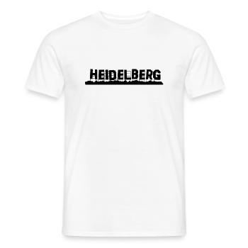 Heidelberg - Men's T-Shirt - white - Front - AI Model Male 178 dark (178cm)