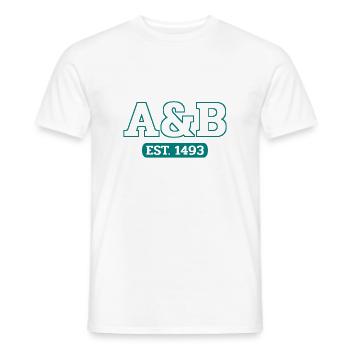 Antigua and Barbuda - St John's - West Indies - Men's T-Shirt - white - Front - AI Model Male 178 dark (178cm)