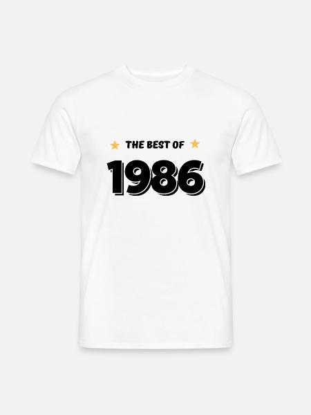 Best of 1986 - Men's T-Shirt - white