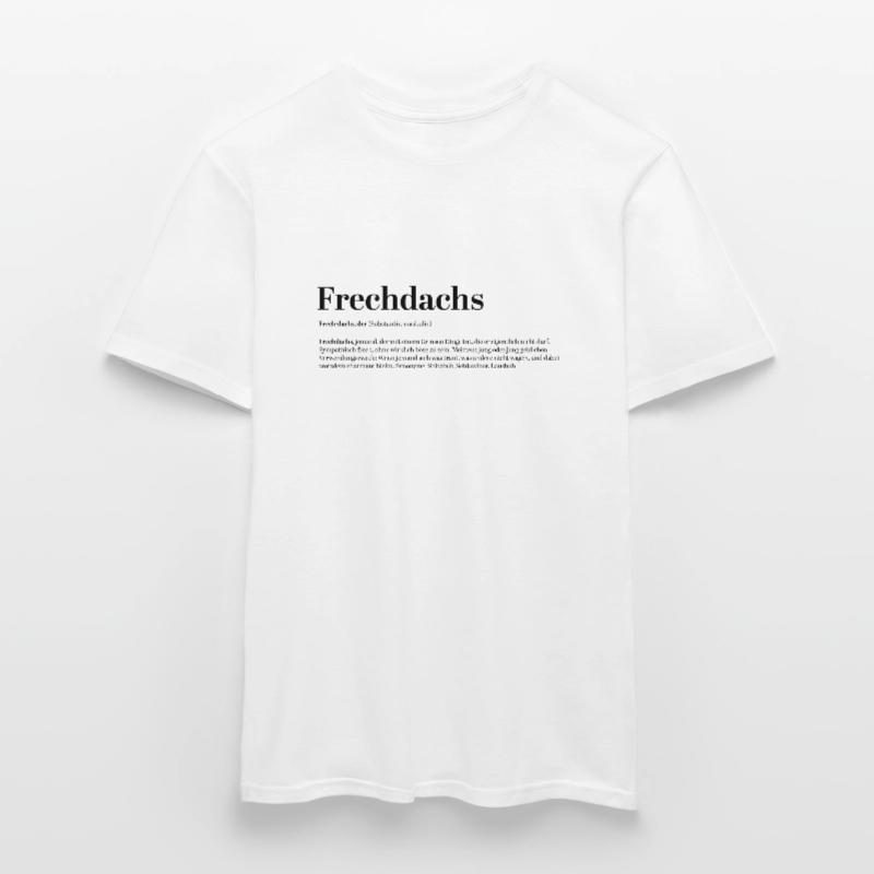 Frechdachs Definition Kosename frech locker Männer T-Shirt