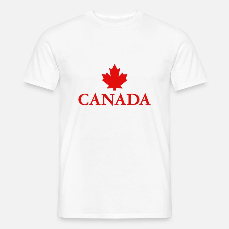 Canada Maple Vancouver Montréal Toronto Maple Leaf - T-shirt homme - blanc