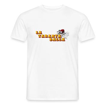 The taranta dances - Men's T-Shirt - white - Front - AI Model Male 178 dark (178cm)