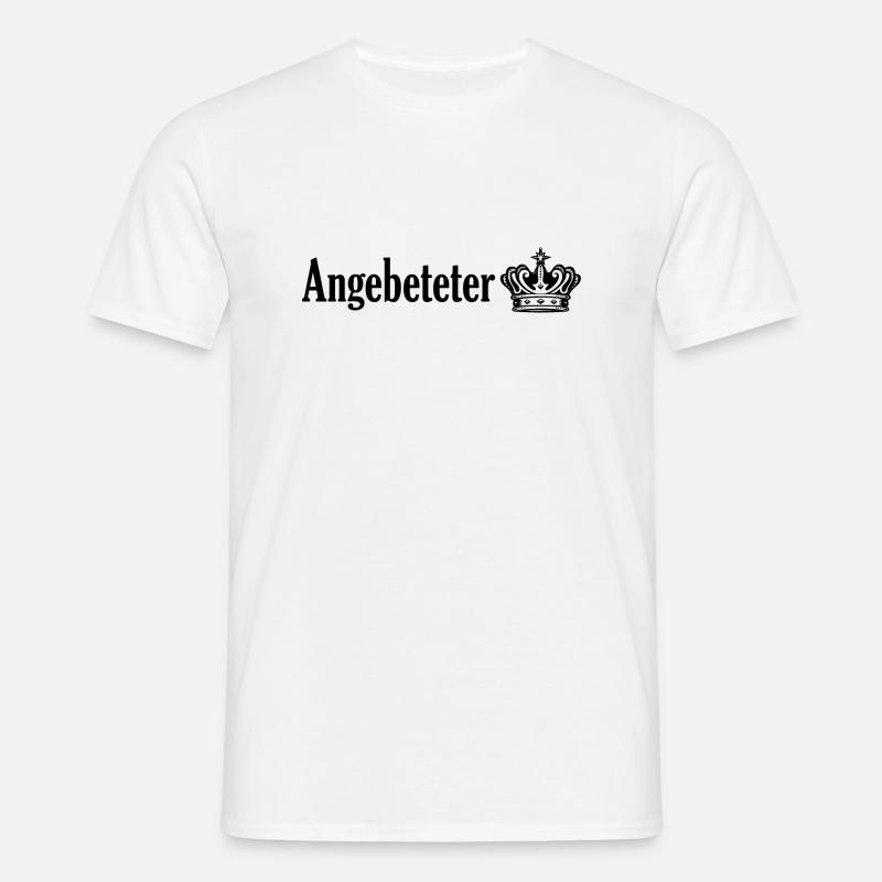 Angebeteter - Männer T-Shirt - Weiß
