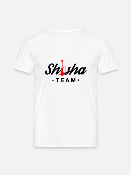 Shisha Team 2 - Men's T-Shirt - white