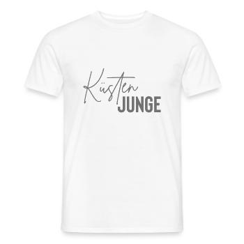 küsten junge - Männer T-Shirt - Weiß - Vorne - AI Model Male 178 dark (178cm)