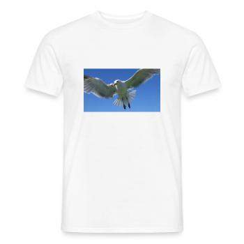 Goéland - T-shirt homme - blanc - Devant - AI Model Male 178 dark (178cm)