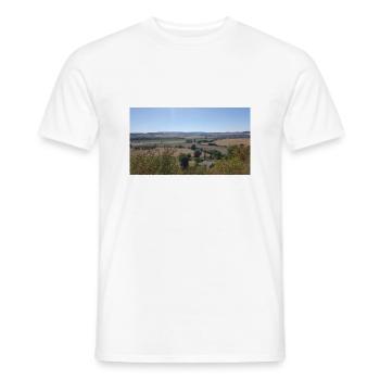 Nature 2 - Men's T-Shirt - white - Front - AI Model Male 178 dark (178cm)