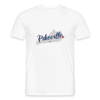 Pikeville - Kentucky États-Unis États-Unis d’Amérique - T-shirt homme - blanc - Devant - AI Model Male 178 dark (178cm)