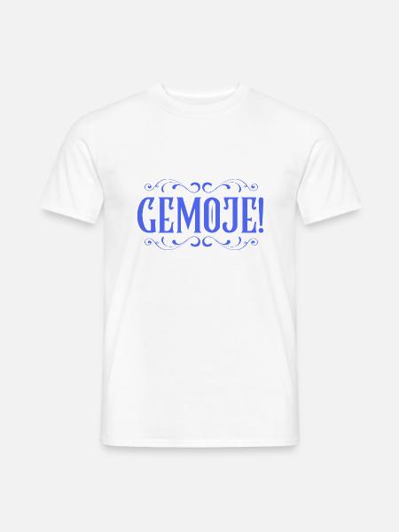 Guten Morgen auf Hessisch: GEMOJE - Männer T-Shirt - Weiß