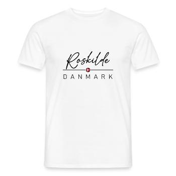Dänemark - Roskilde - Danmark - Denmark - Männer T-Shirt - Weiß - Vorne - AI Model Male 178 dark (178cm)