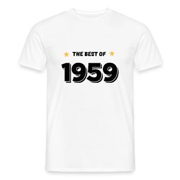 Das Beste von 1959 - Männer T-Shirt - Weiß - Vorne - AI Model Male 178 dark (178cm)