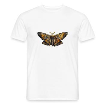 Motte-Motte - Männer T-Shirt - Weiß - Vorne - AI Model Male 178 dark (178cm)