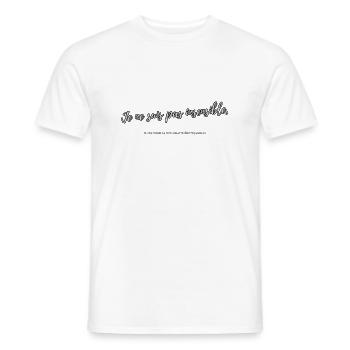 Insensible 2 - T-shirt homme - blanc - Devant - AI Model Male 178 dark (178cm)