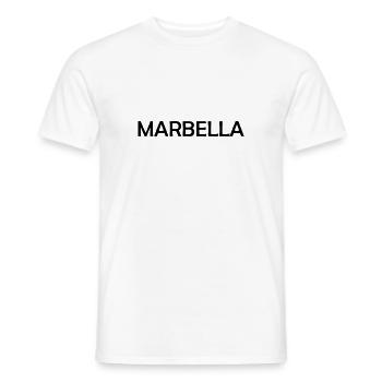 Marbella Espana Spain Spainen - Männer T-Shirt - Weiß - Vorne - AI Model Male 178 dark (178cm)