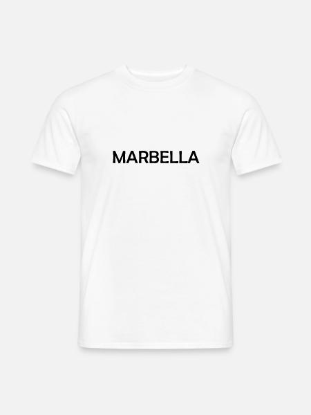 Marbella Espana Spain Spainen - Männer T-Shirt - Weiß