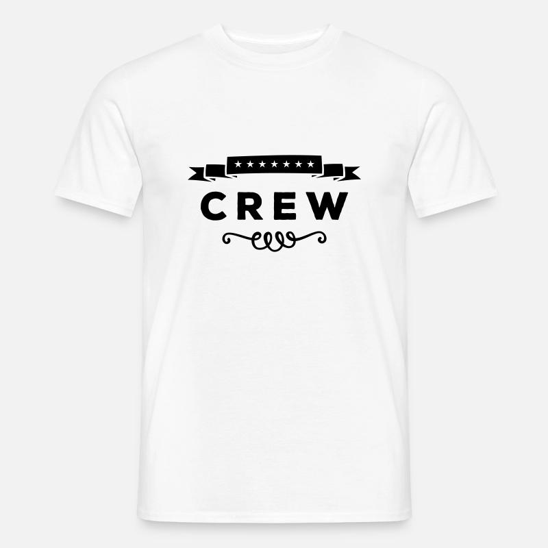 crew - Männer T-Shirt - Weiß