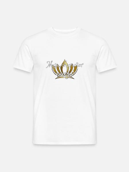 Main character energy - Männer T-Shirt - Weiß