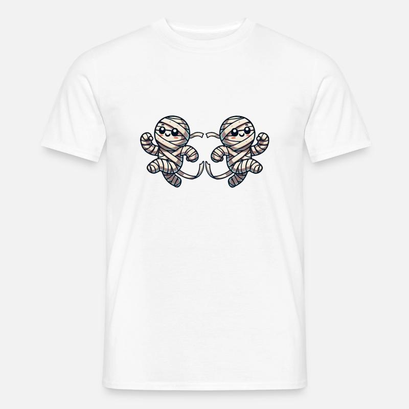 mumie comic 2 - Männer T-Shirt - Weiß