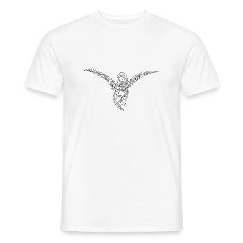 Weißer Hai der Maori3 - Männer T-Shirt - Weiß - Vorne - AI Model Male 178 dark (178cm)