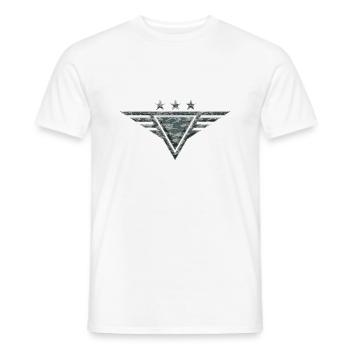 Armée - T-shirt homme - blanc - Devant - AI Model Male 178 dark (178cm)