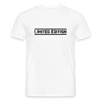 Limited Edition Design - Men's T-Shirt - white - Front - AI Model Male 178 dark (178cm)