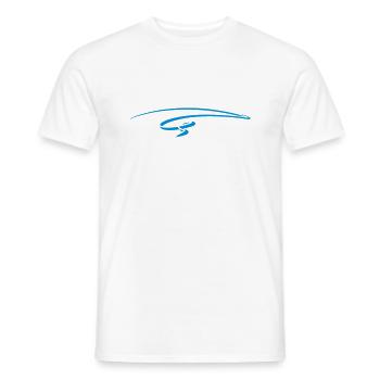 Décoration de texte - souligné - T-shirt homme - blanc - Devant - AI Model Male 178 dark (178cm)