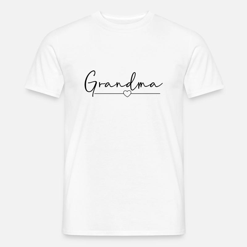 Großmutter - Männer T-Shirt - Weiß