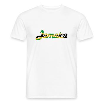 Jamaica - Männer T-Shirt - Weiß - Vorne - AI Model Male 178 dark (178cm)