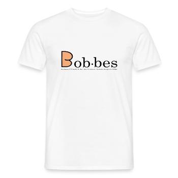 Bobbes Hintern Po - Männer T-Shirt - Weiß - Vorne - AI Model Male 178 dark (178cm)