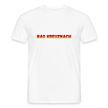 Bad Kreuznach - Men's T-Shirt - white - Front - AI Model Male 178 dark (178cm)