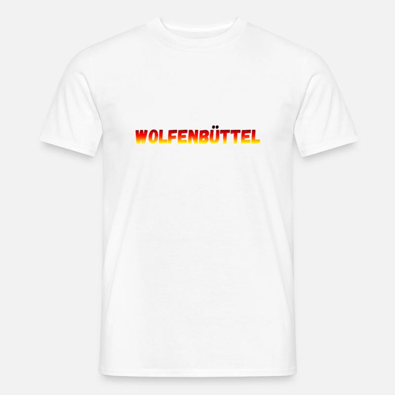 Wolfenbüttel - Männer T-Shirt - Weiß