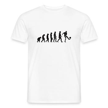 Soccer Team Soccer Player Soccer Design - Men's T-Shirt - white - Front - AI Model Male 178 dark (178cm)