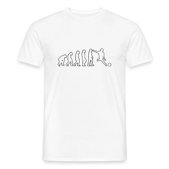 Fußballmannschaft Fußballdesign Fußballspieler - Männer T-Shirt - Weiß - Vorne - AI Model Male 178 dark (178cm)