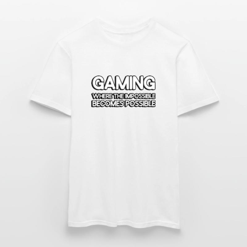 Le jeu : là où l’impossible devient possible T-shirt homme
