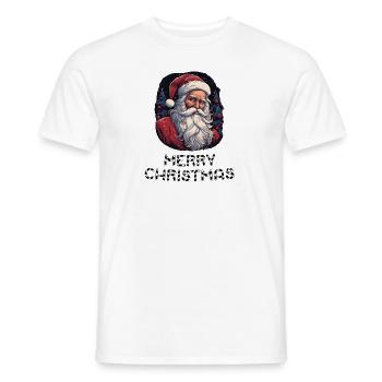 Weihnachtsmann - Marry Christmas - Männer T-Shirt - Weiß - Vorne - AI Model Male 178 dark (178cm)