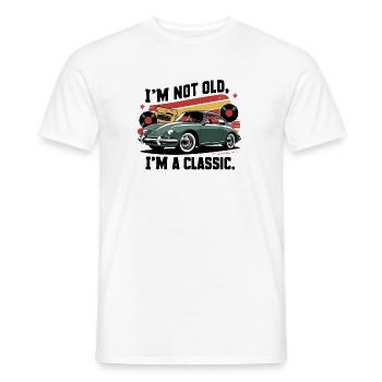 I'm not old, I'm a classic. - Männer T-Shirt - Weiß - Vorne - AI Model Male 178 dark (178cm)