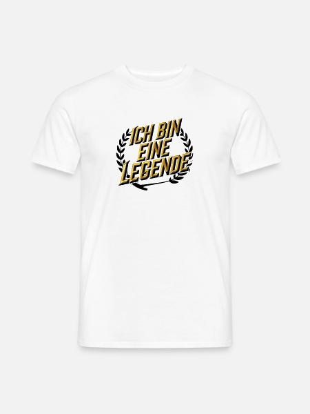 I'm a legend - Men's T-Shirt - white