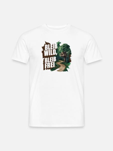 Stay wild, stay free - Men's T-Shirt - white