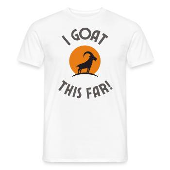 I goat this essential funny sarcastic illustration - Männer T-Shirt - Weiß - Vorne - AI Model Male 178 dark (178cm)
