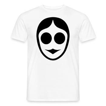 Clown - Männer T-Shirt - Weiß - Vorne - AI Model Male 178 dark (178cm)