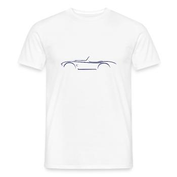 Esquisse Shelby AC Cobra - T-shirt homme - blanc - Devant - AI Model Male 178 dark (178cm)