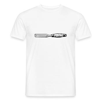 charpentier menuisier charpentier charpentier joiner11 - T-shirt homme - blanc - Devant - AI Model Male 178 dark (178cm)