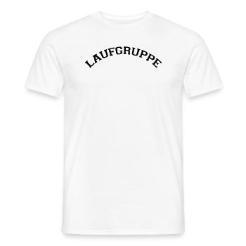 Laufgruppe Laufen Joggen Marathon Team Run Running - Männer T-Shirt - Weiß - Vorne - AI Model Male 178 dark (178cm)