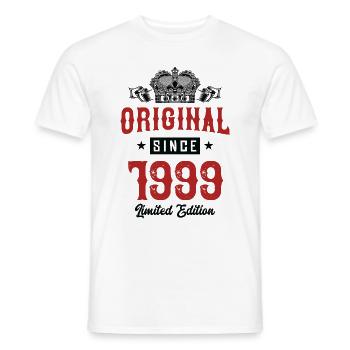1999 Édition Limitée - T-shirt homme - blanc - Devant - AI Model Male 178 dark (178cm)
