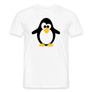 Pingouin - T-shirt homme - blanc - Devant - AI Model Male 178 dark (178cm)