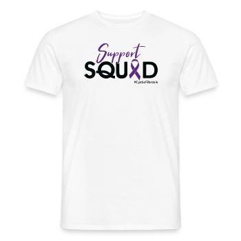 Unterstützen Sie Den Trupp - # Zystische Fibrose - Männer T-Shirt - Weiß - Vorne - AI Model Male 178 dark (178cm)
