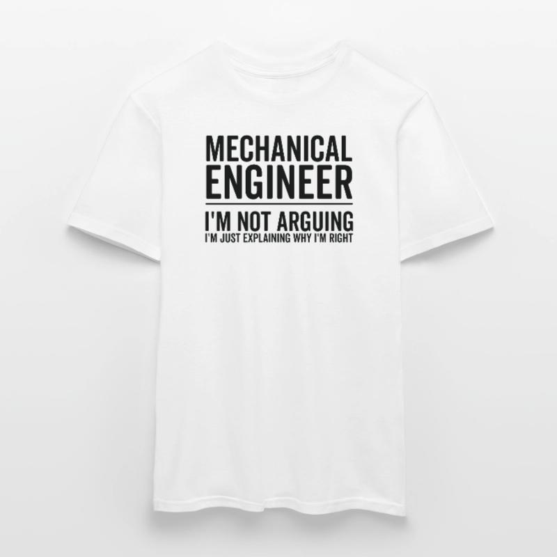 Just Explaining - Mechanical Engineer Men's T-Shirt