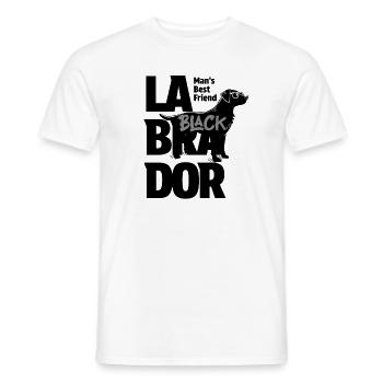 Man's Best Friend - Men's T-Shirt - white - Front - AI Model Male 178 dark (178cm)