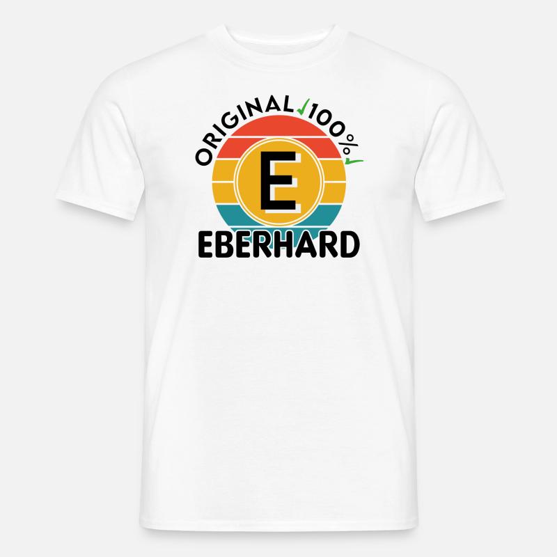 Eberhard - Männer T-Shirt - Weiß
